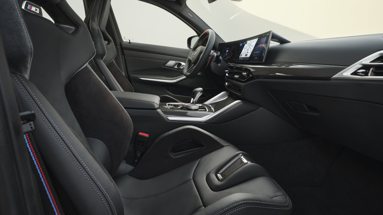 BMW M3 carbon fiber bucket seats